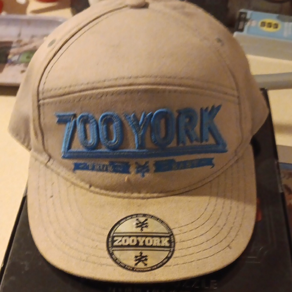 Zoo York Tan and Blue Cap